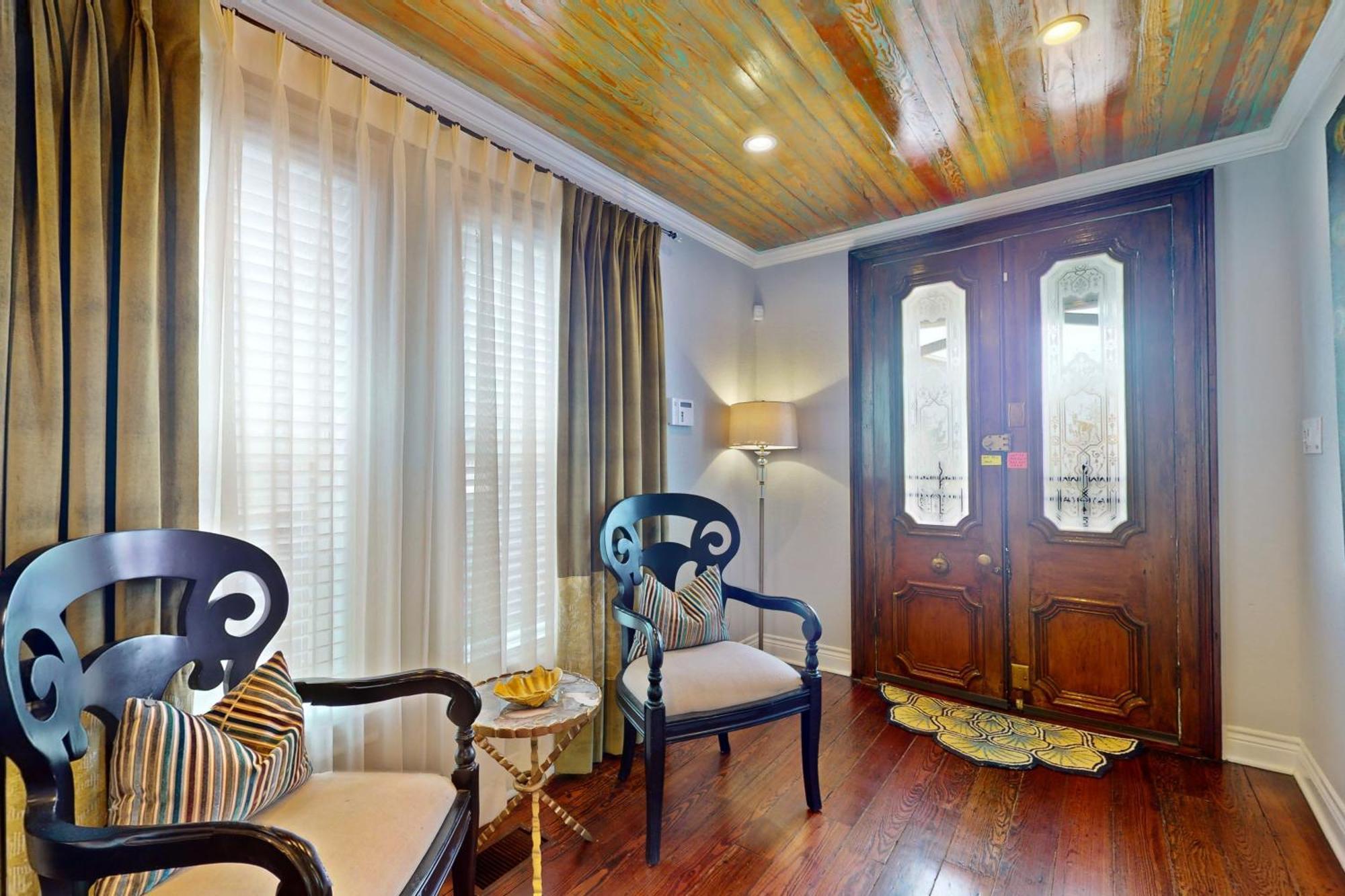 The Beachy & Charming Whale Galveston Kamer foto